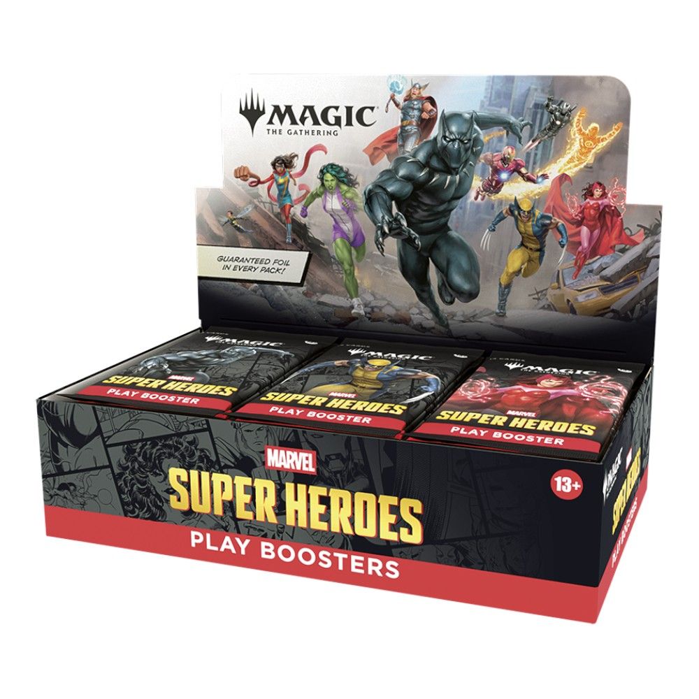 Magic The Gathering: Marvel Super Heroes - Play Booster Box - PokéBox Australia