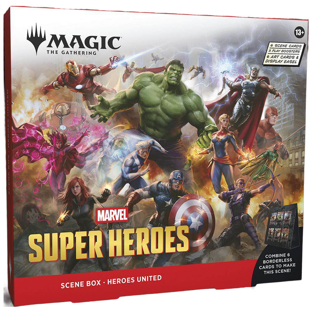 Magic Marvel Super Heroes - Scene Box (Pair) - PokéBox Australia