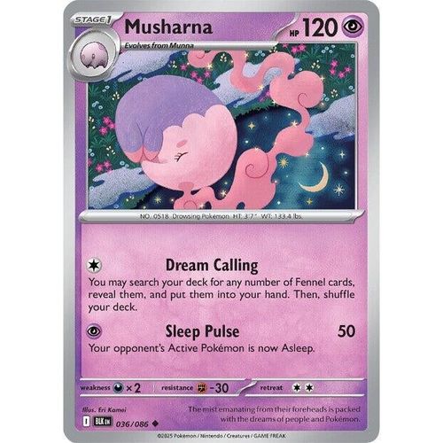 Musharna (036/086) (SV: Black Bolt) - PokéBox Australia