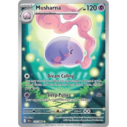 Musharna (117/086) (SV: Black Bolt) - PokéBox Australia