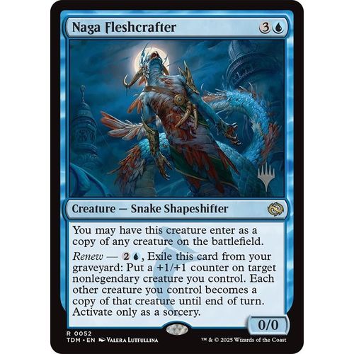 Naga Fleshcrafter (52) (Promo Pack: Tarkir: Dragonstorm) - PokéBox Australia