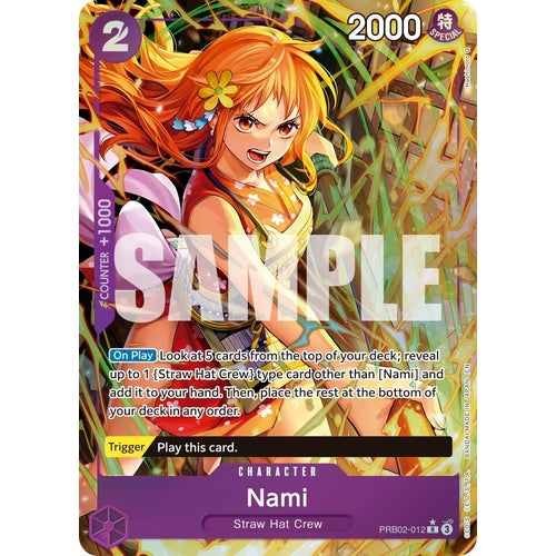 Nami (Alternate Art) (PRB02 - 012) (Premium Booster - The Best - Vol. 2) (PRB - 02) - PokéBox Australia