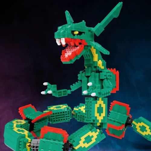 Nanoblock - Pokémon - Extreme Deluxe Rayquaza - PokéBox Australia