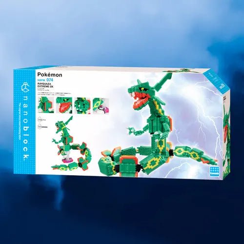Nanoblock - Pokémon - Extreme Deluxe Rayquaza - PokéBox Australia