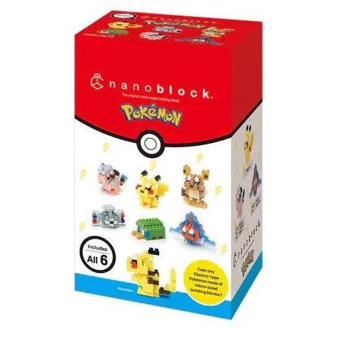 Nanoblock - Pokémon - MINI POKÉMON BOX ELECTRIC - TYPE - PokéBox Australia