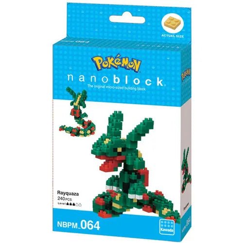 Nanoblock - Pokémon - Rayquaza - PokéBox Australia