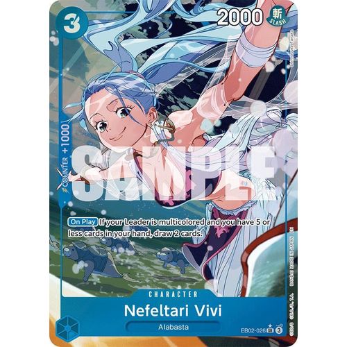 Nefeltari Vivi (Alternate Art) (EB02 - 026) (Extra Booster: Anime 25th Collection) - PokéBox Australia