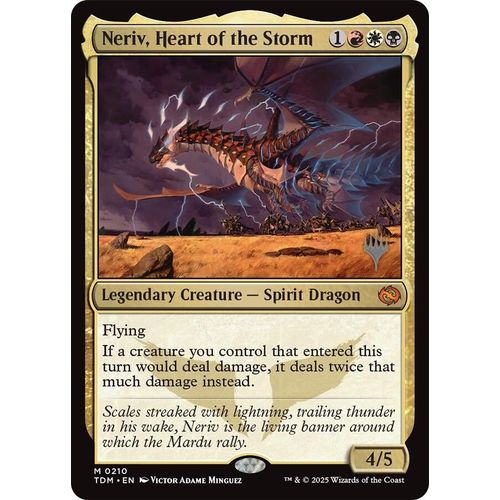 Neriv, Heart of the Storm (210) (Promo Pack: Tarkir: Dragonstorm) - PokéBox Australia