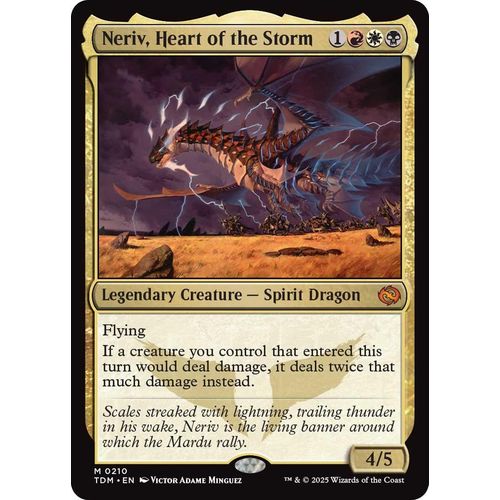 Neriv, Heart of the Storm (210) (Tarkir: Dragonstorm) - PokéBox Australia
