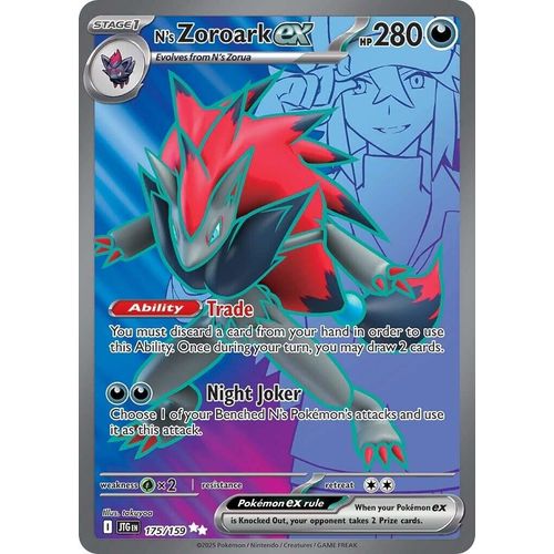 N's Zoroark ex (175/159) (SV09: Journey Together) - PokéBox Australia