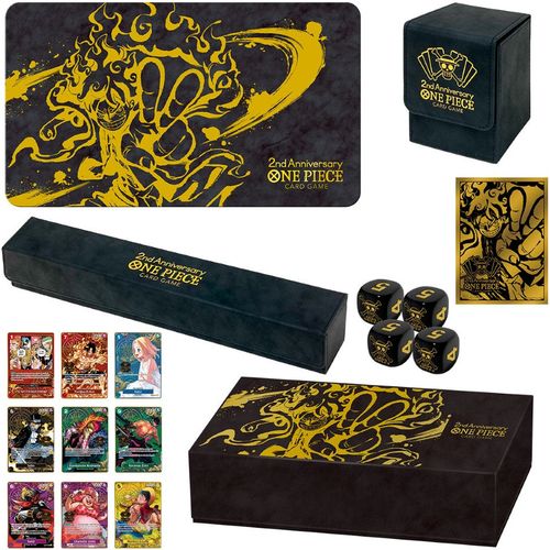 One Piece Card Game - Japanese 2nd Anniversary Set - English