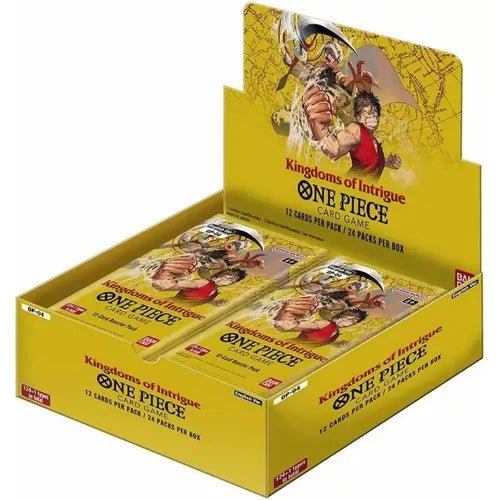 One Piece Card Game - Kingdoms of Intrigue OP - 04 Booster Box - English - PokéBox Australia