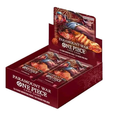 One Piece Card Game - Paramount War OP - 02 Booster Box - PokéBox Australia