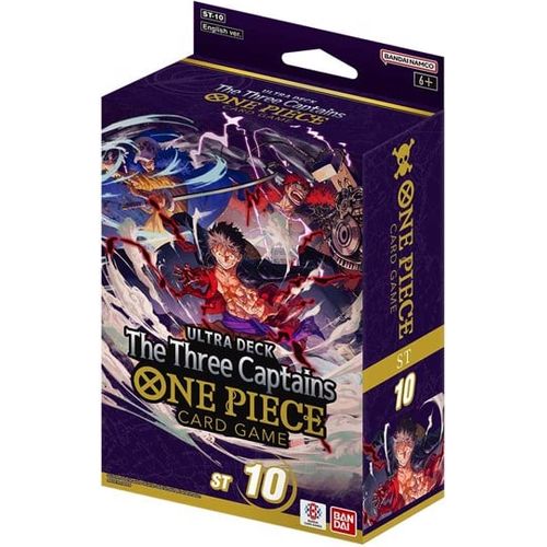 One Piece Card Game - Ultra Deck The Three Captains (ST - 10) Starter Deck - PokéBox Australia