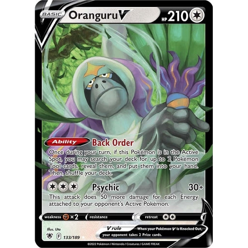 Oranguru V (133/189) (SWSH10: Astral Radiance) - PokéBox Australia