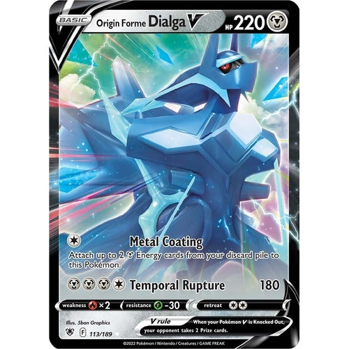 Origin Forme Dialga V (113/189) (SWSH10: Astral Radiance) - PokéBox Australia