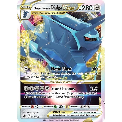 Origin Forme Dialga VSTAR (114/189) (SWSH10: Astral Radiance) - PokéBox Australia