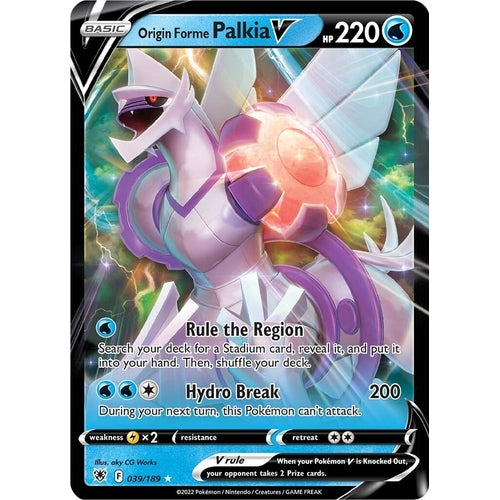 Origin Forme Palkia V (039/189) (SWSH10: Astral Radiance) - PokéBox Australia