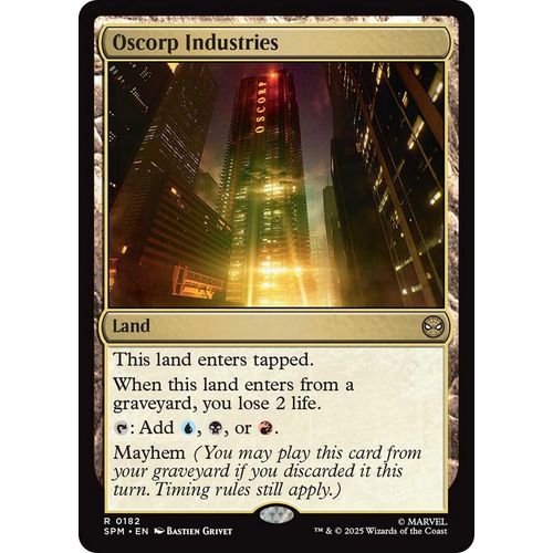 Oscorp Industries (182) (Marvel's Spider - Man) - PokéBox Australia