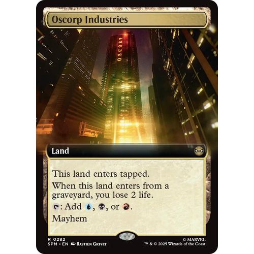 Oscorp Industries (Extended Art) (282) (Marvel's Spider - Man) - PokéBox Australia