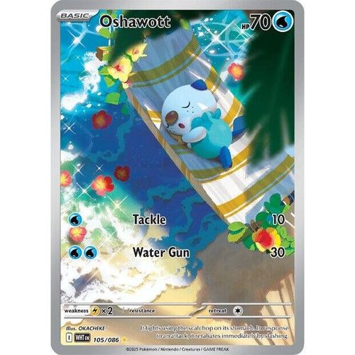 Oshawott (105/086) (SV: White Flare) - PokéBox Australia