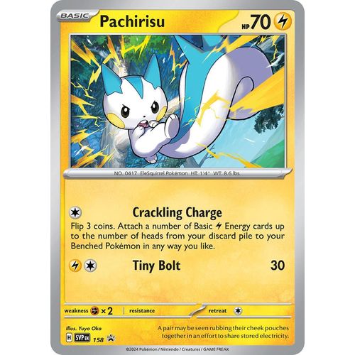 Pachirisu - 158 (158) (SV: Scarlet & Violet Promo Cards) - PokéBox Australia