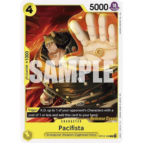 Pacifista (OP12 - 109) (Legacy of the Master Release Event Cards) - PokéBox Australia