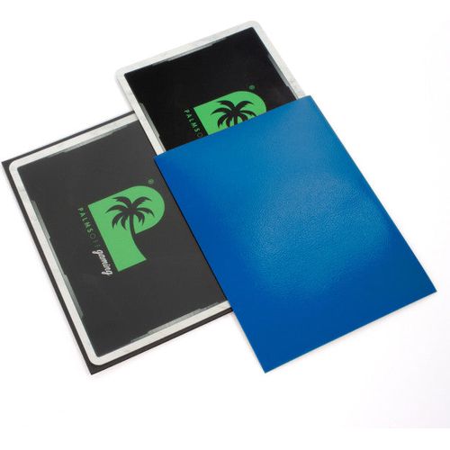 Palms Off Gaming - Blue - Standard Blackout Deck Sleeves - PokéBox Australia