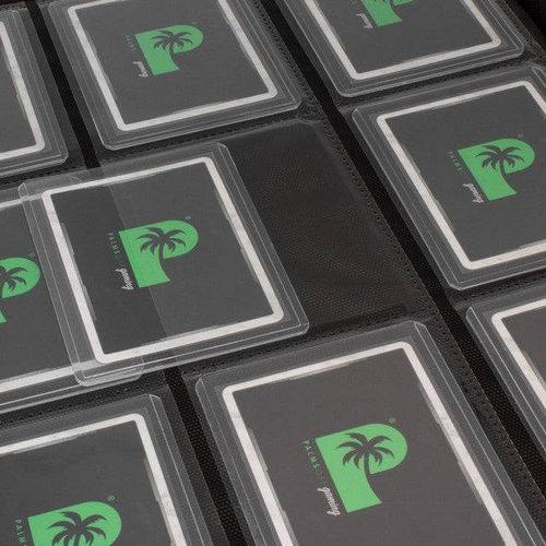 Palms Off Gaming - Collector's Series TOP LOADER Zip Binder - CLEAR (216 Capacity) - PokéBox Australia