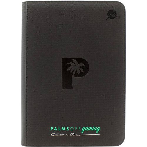 Palms Off Gaming - Collector's Series TOP LOADER Zip Binder - CLEAR (216 Capacity) - PokéBox Australia