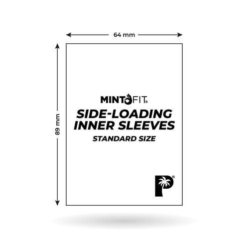 Palms Off Gaming - MintFit Side Loading Sleeves 100pc - PokéBox Australia