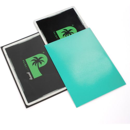 Palms Off Gaming - Turquoise - Standard Blackout Deck Sleeves - PokéBox Australia