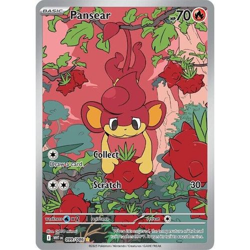 Pansear (099/086) (SV: White Flare) - PokéBox Australia