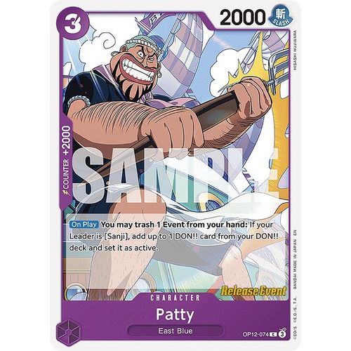 Patty (OP12 - 074) (Legacy of the Master Release Event Cards) - PokéBox Australia