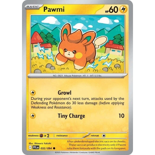 Pawmi (032/094) (ME02: Phantasmal Flames) - PokéBox Australia