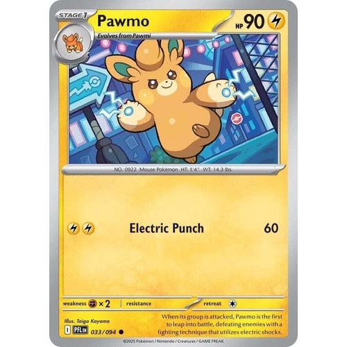 Pawmo (033/094) (ME02: Phantasmal Flames) - PokéBox Australia