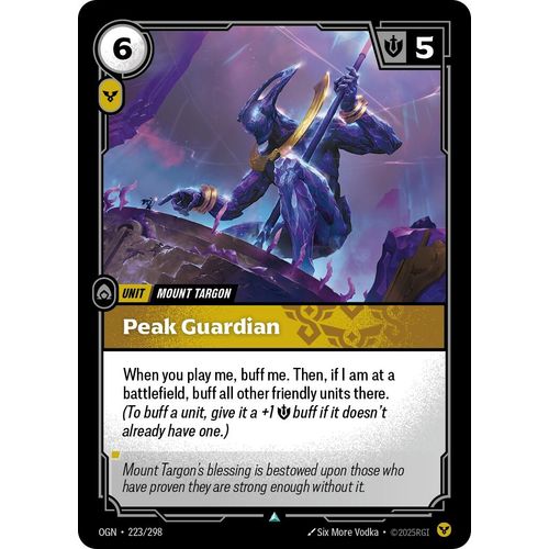 Peak Guardian (223/298) (Origins) - PokéBox Australia