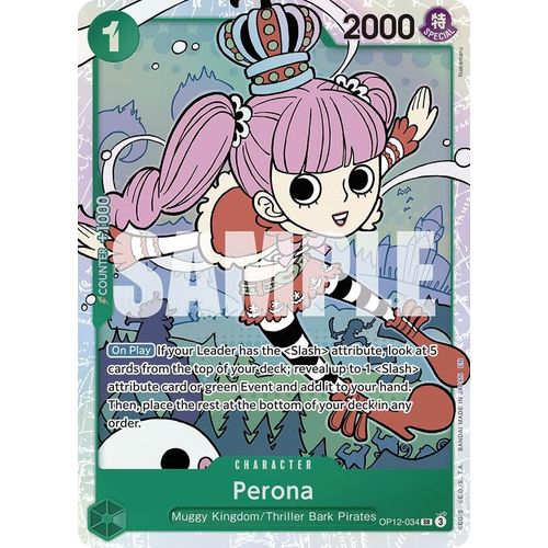 Perona (OP12 - 034) (Legacy of the Master) - PokéBox Australia