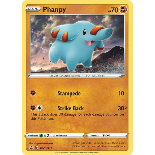 Phanpy - SWSH117 (SWSH117) (SWSH: Sword & Shield Promo Cards) - PokéBox Australia