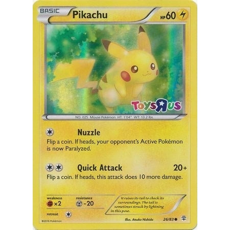 Pikachu - 26/83 (Toys R Us) (026/083) (Miscellaneous Cards & Products) - PokéBox Australia