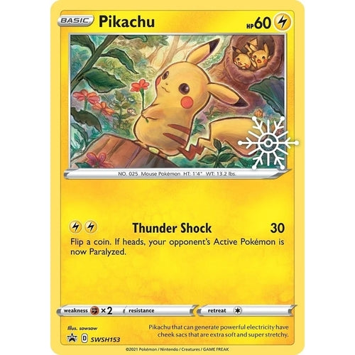 Pikachu - SWSH153 (Holiday Calendar) (SWSH153) (SWSH: Sword & Shield Promo Cards) - PokéBox Australia