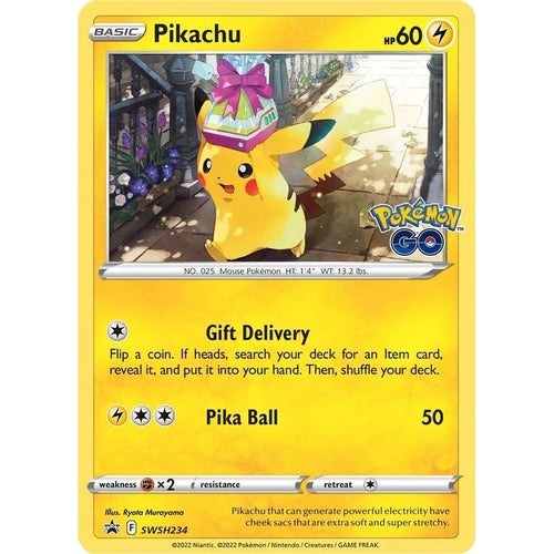 Pikachu - SWSH234 (SWSH234) (SWSH: Sword & Shield Promo Cards) - PokéBox Australia