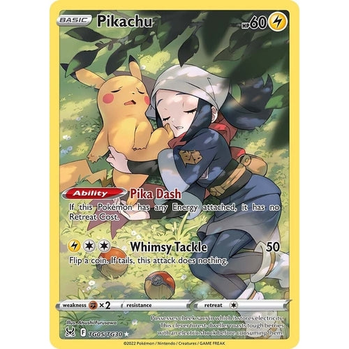 Pikachu (TG05/TG30) (SWSH11: Lost Origin Trainer Gallery) - PokéBox Australia