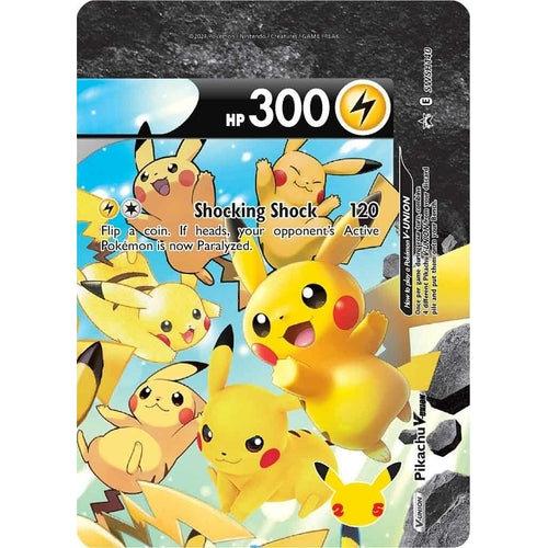 Pikachu V - Union - SWSH140 (SWSH140) (SWSH: Sword & Shield Promo Cards) - PokéBox Australia
