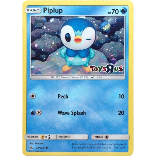 Piplup - 32/156 (Toys R Us) (032/156) (Miscellaneous Cards & Products) - PokéBox Australia