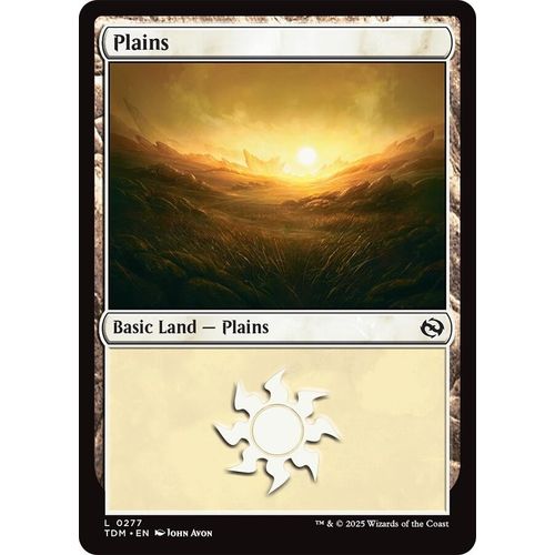 Plains (0277) (277) (Tarkir: Dragonstorm) - PokéBox Australia