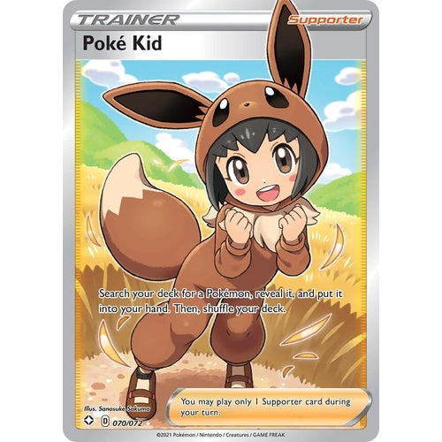 Poke Kid (Full Art) (070/072) (Shining Fates) - PokéBox Australia