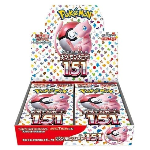 Pokemon 151 SV2A Booster Box - Japanese Pokemon TCG - PokéBox Australia
