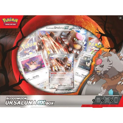 POKÉMON TCG - Bloodmoon Ursaluna ex Box - PokéBox Australia
