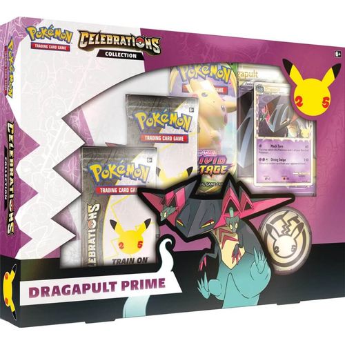 POKÉMON TCG Celebrations - Dragapult Prime Collection Box - PokéBox Australia